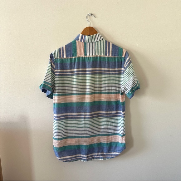 Lightweight 100% Cotton Short-Sleeve Button Down Men’s Small - Picture 4 of 4